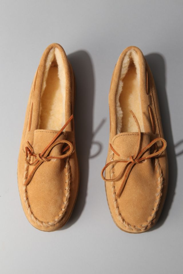 minnetonka women's pile lined hardsole