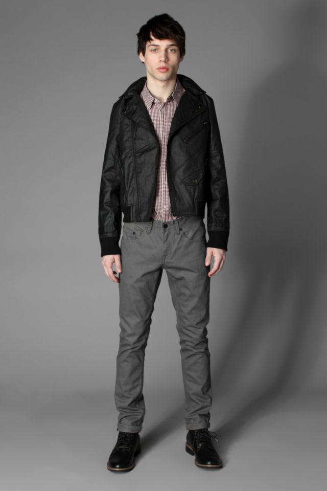 MG Black Label Triumph Coated Cotton Moto Jacket #3