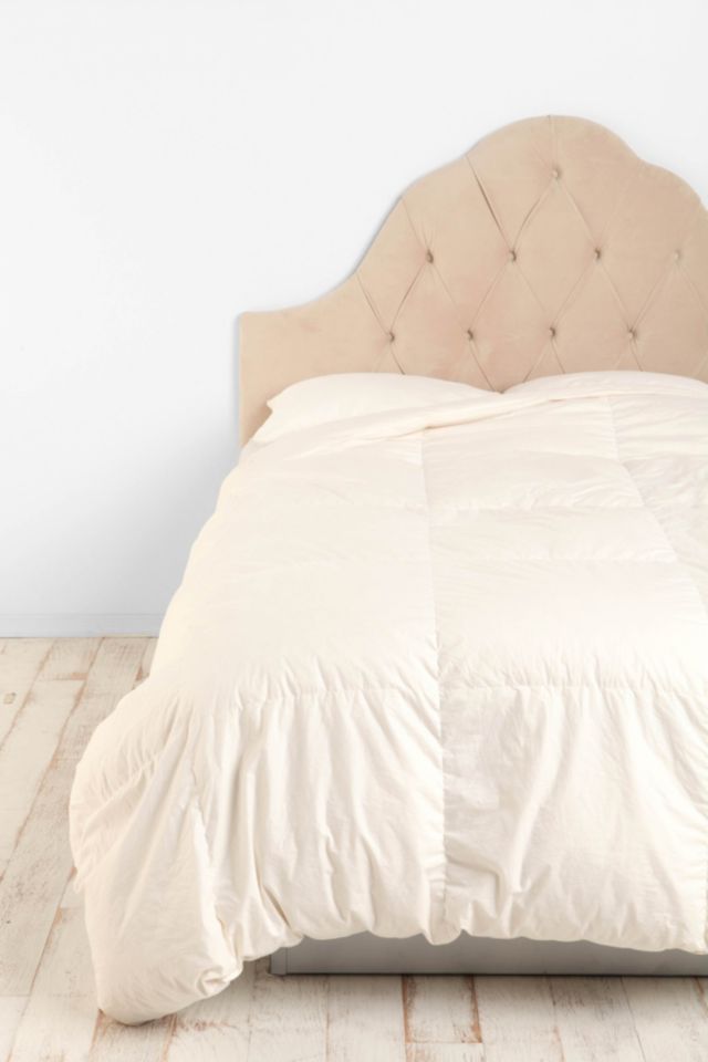 Velvet Tufted Headboard - Wheat #1