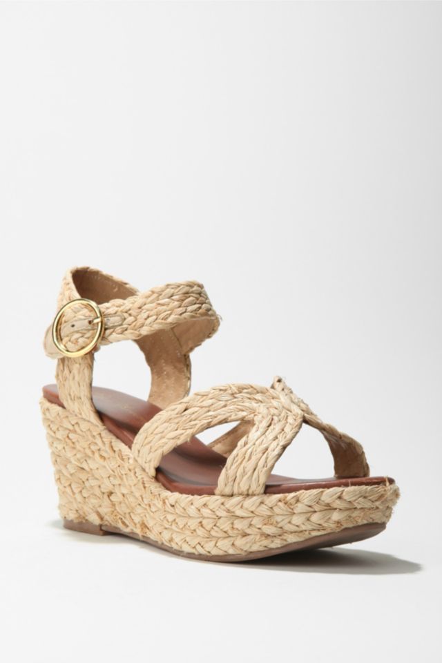 Raffia wedges cheap