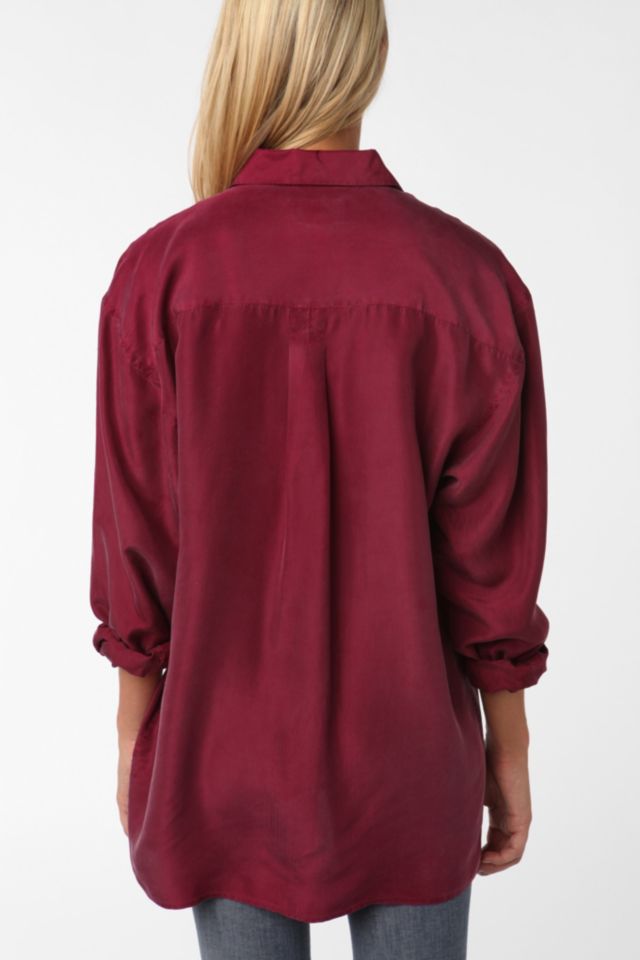 Urban Renewal Vintage Oversize Silk Shirt #2