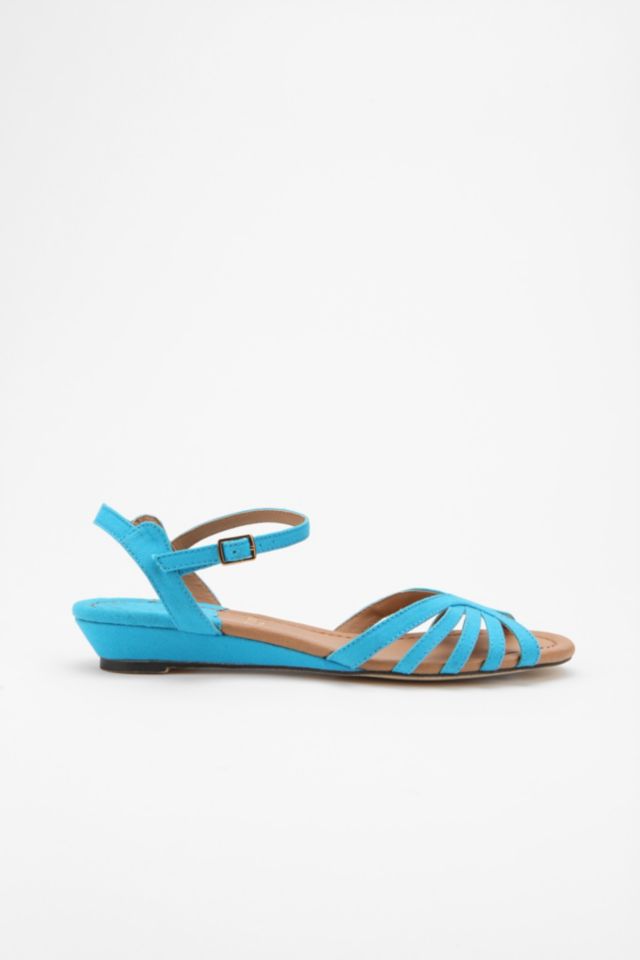 Fletcher by Lyell Canvas Scallop Sandal #1