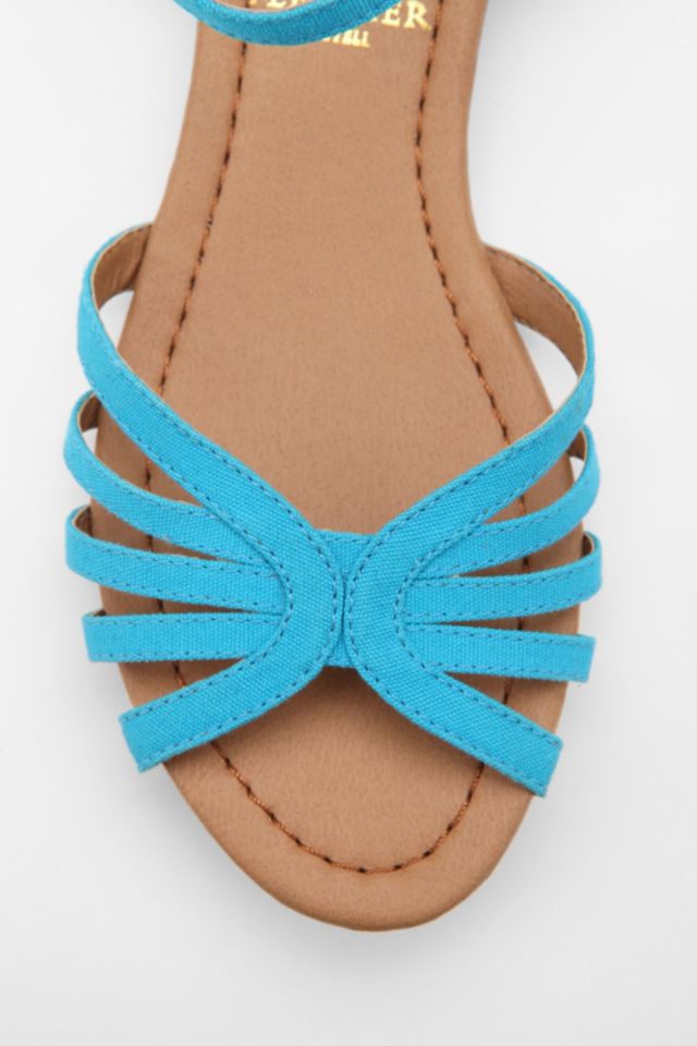 Fletcher by Lyell Canvas Scallop Sandal #3