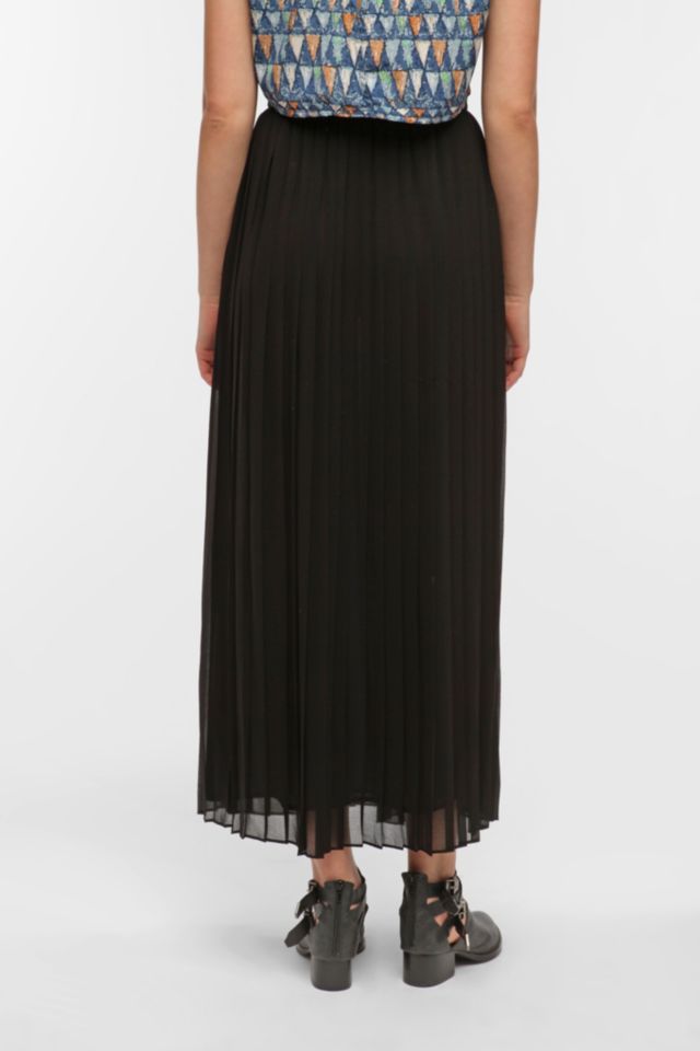 Sparkle & Fade Pleated Chiffon Maxi Skirt #2