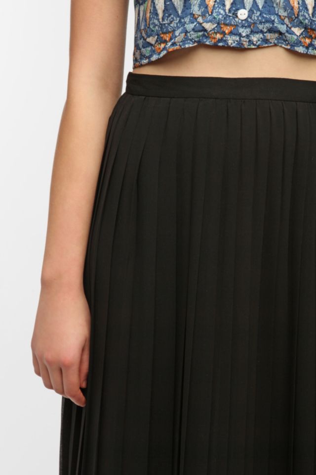 Sparkle & Fade Pleated Chiffon Maxi Skirt #3