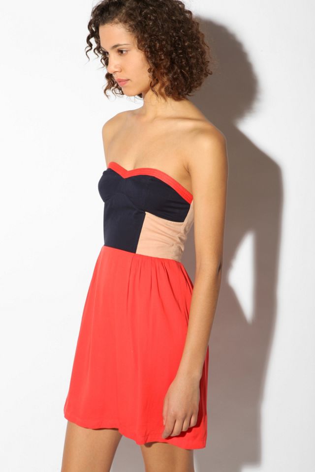 Sparkle & Fade Colorblock Dress | Urban Outfitters