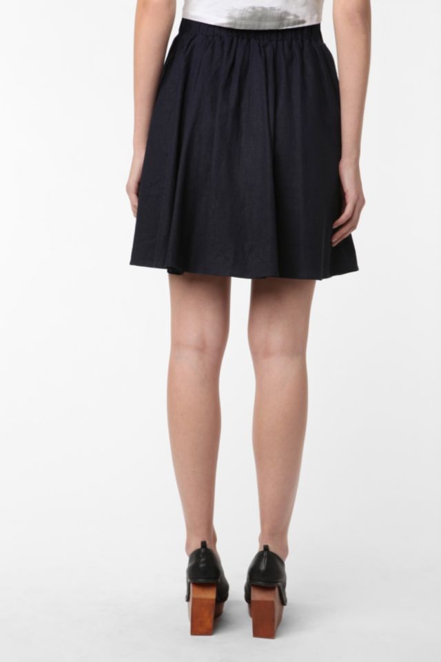 Sparkle & Fade Linen Pull-On Skirt #2