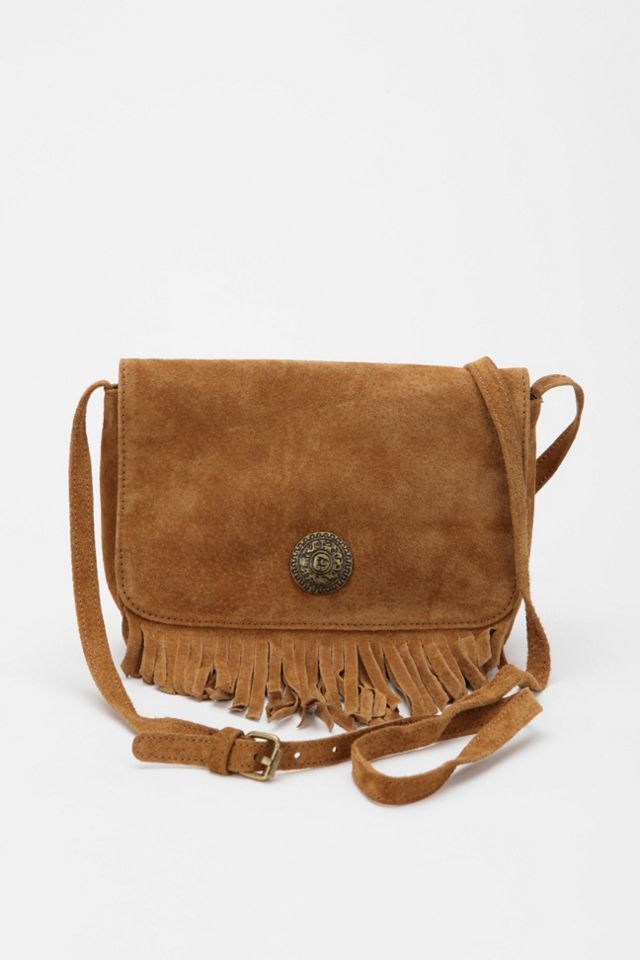 Ecote Suede Medallion Bag | Urban Outfitters Canada