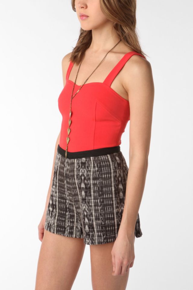 Sparkle & Fade Cutout Bustier Top #2