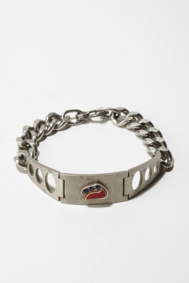 Vintage '90s Cut Out Metal Charm Bracelet