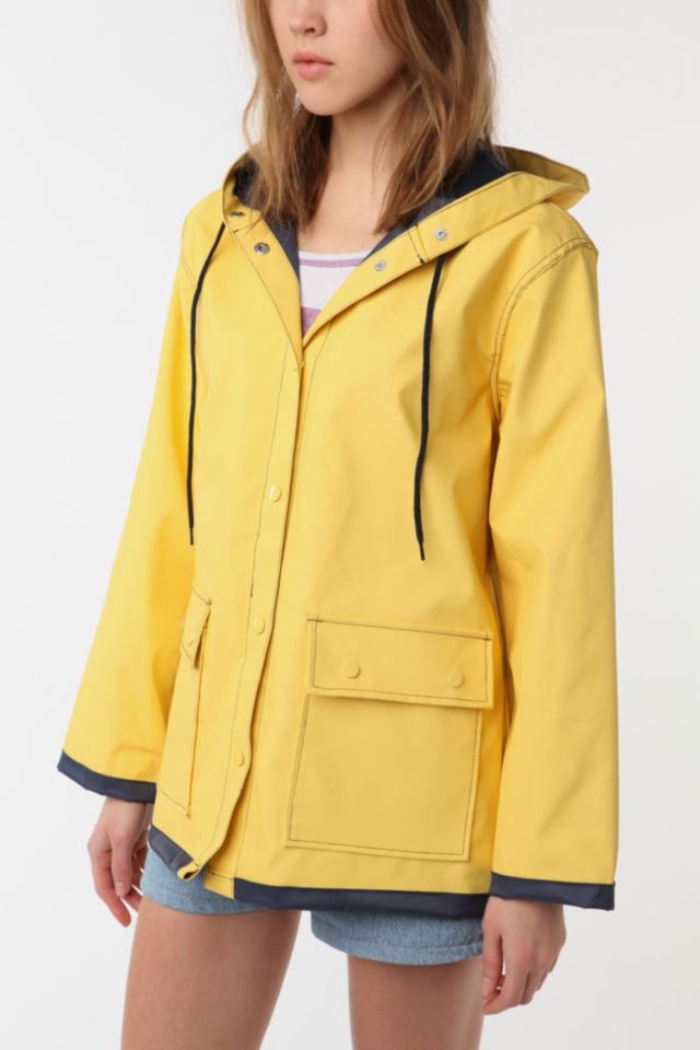 Urban outfitters outlet yellow raincoat