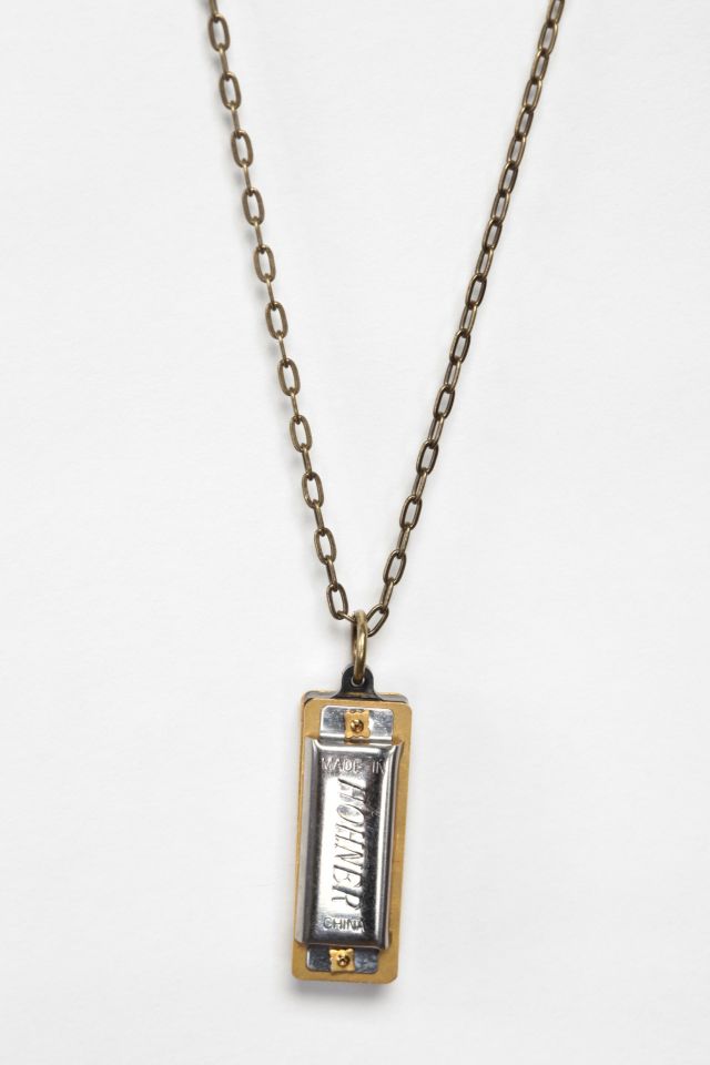 Erica Weiner Harmonica Pendant Necklace | Urban Outfitters