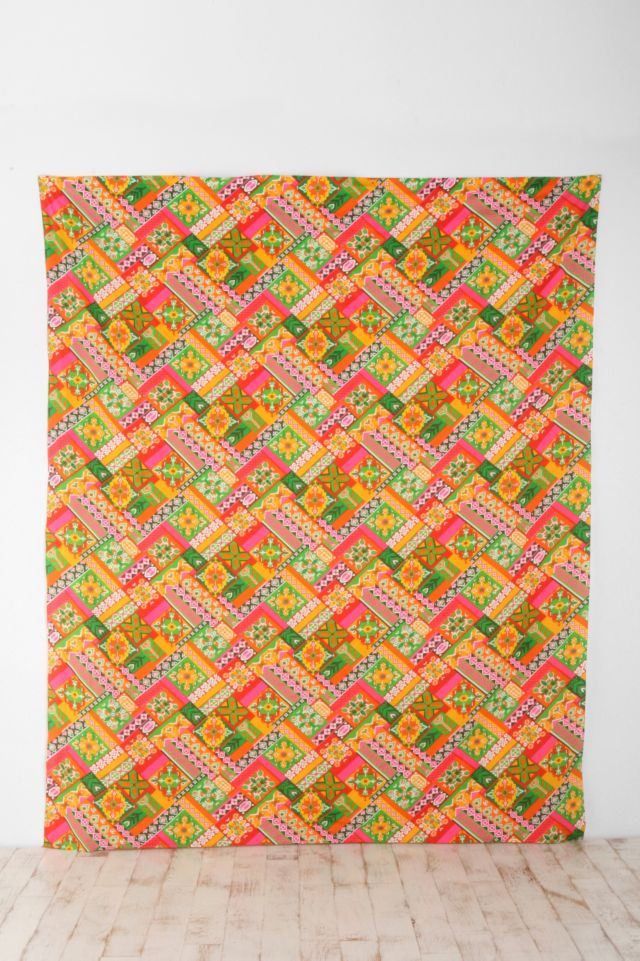 Geo Patchwork Tapestry #3