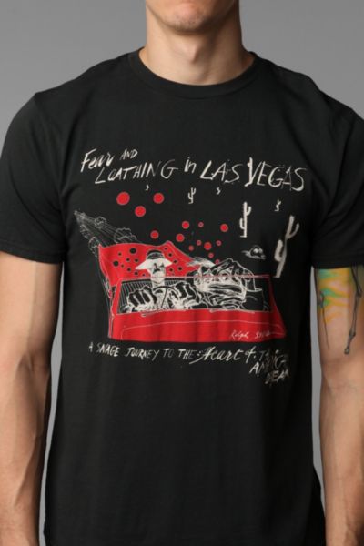 Fear and Loathing in Las Vegas | Occult & Obscure Clothing | Night Channels Cardinal Red / 4X-Large - Men's Tee