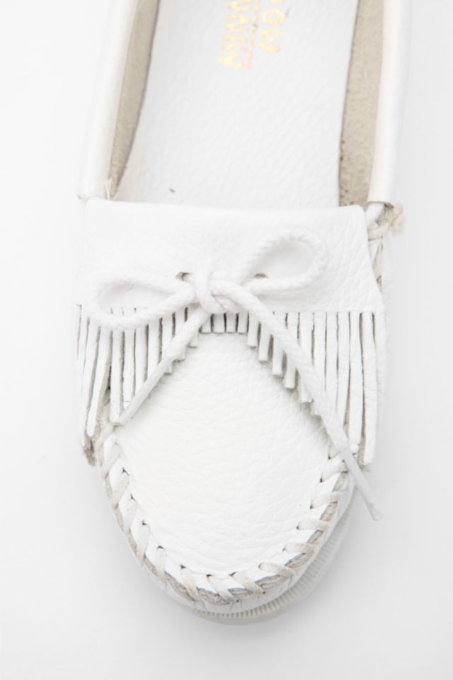 Minnetonka Leather Kiltie Moccasin #3