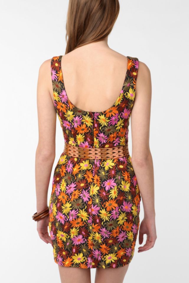 Vintage '90s Lolita Lempicka Floral Mini Dress #2