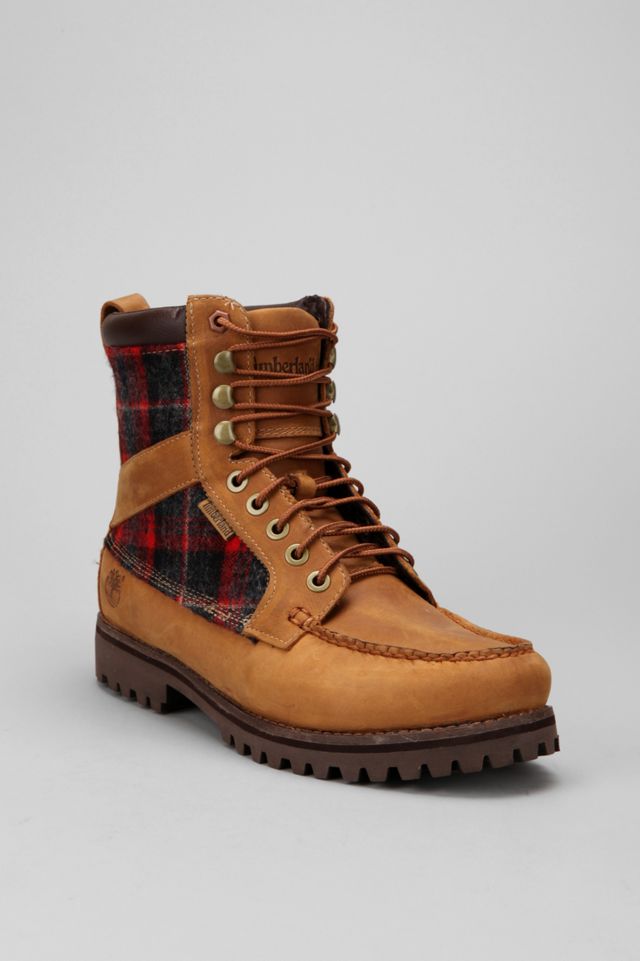 Timberland Newmarket Woolrich Moc Toe Boot | Urban Outfitters