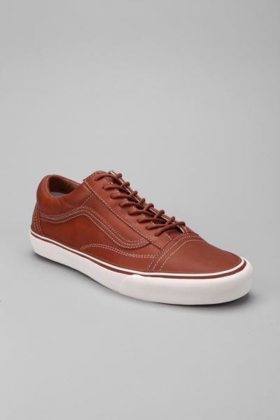 vans old skool in pelle