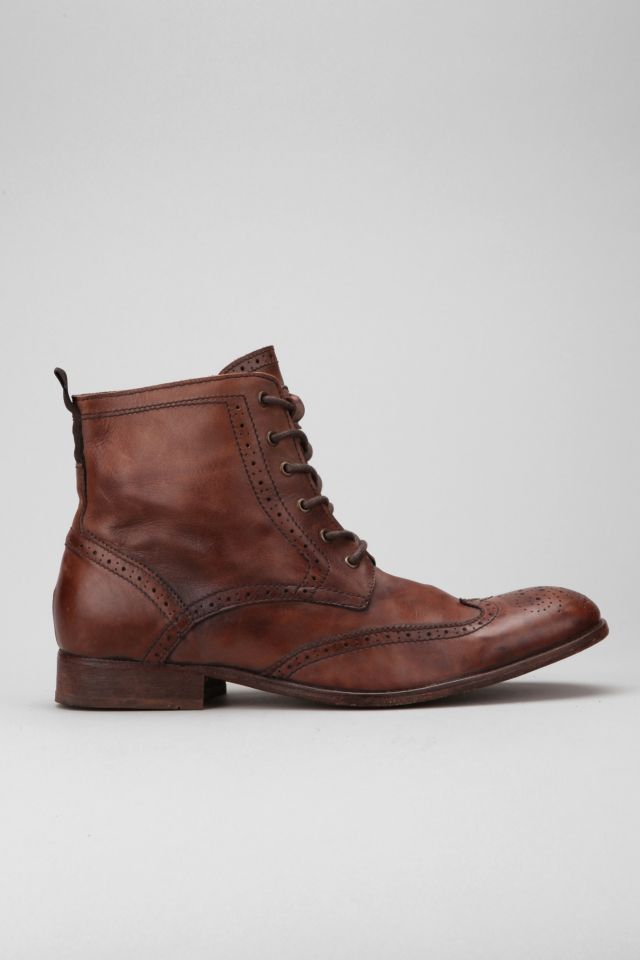H by Hudson Angus Tan Washed Lace Up Boot #1