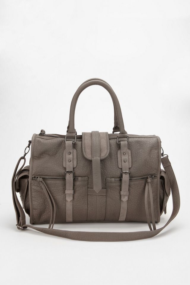 Sac à Main Urban Outfitters Deena & Ozzy Noir - Double Fermeture Éclair Dorée, Style Détaillé, Neuf Sans Étiquette
