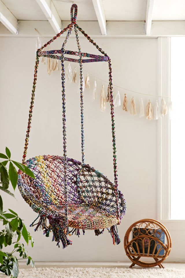 Colorful discount swing chair