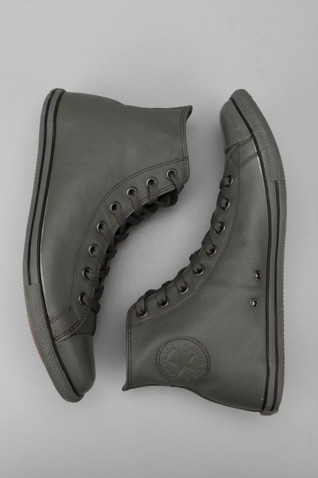 hoog van mening zijn hypotheek Converse Chuck Taylor All Star Slim Leather Hi Sneaker | Urban Outfitters