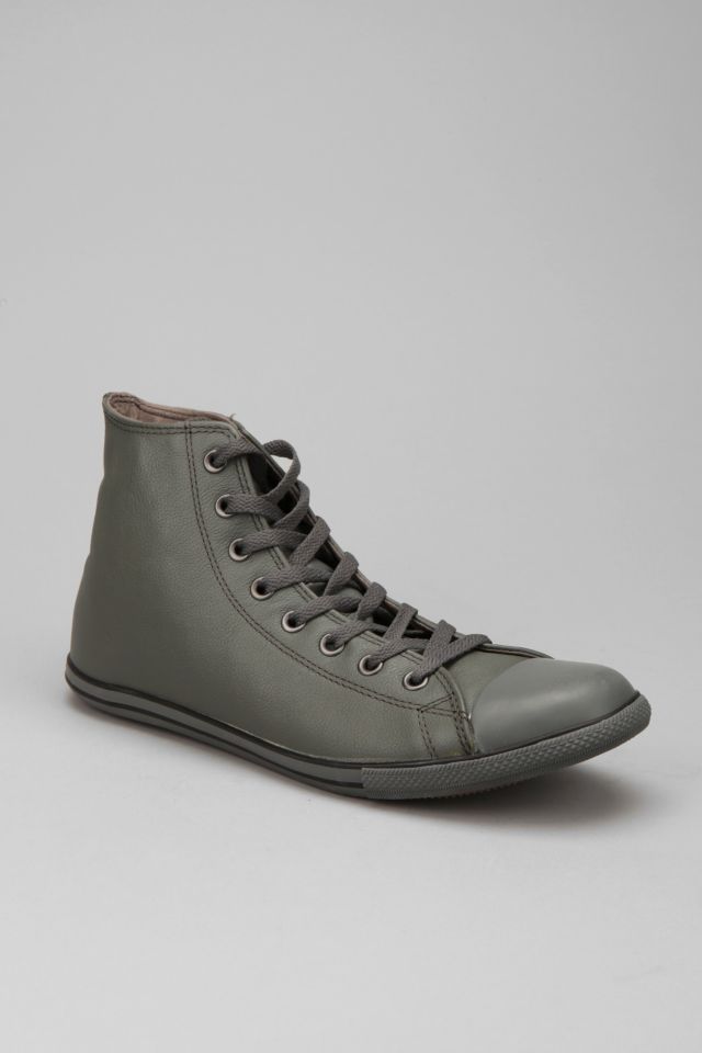 Converse slim high tops leather hotsell