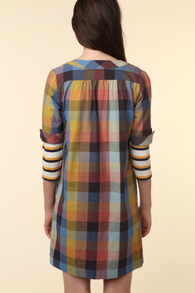 A.P.C. Madras Plaid Dress | Urban Outfitters Canada