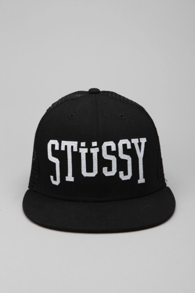 Stussy New Era Logo Trucker Hat | Urban Outfitters Canada