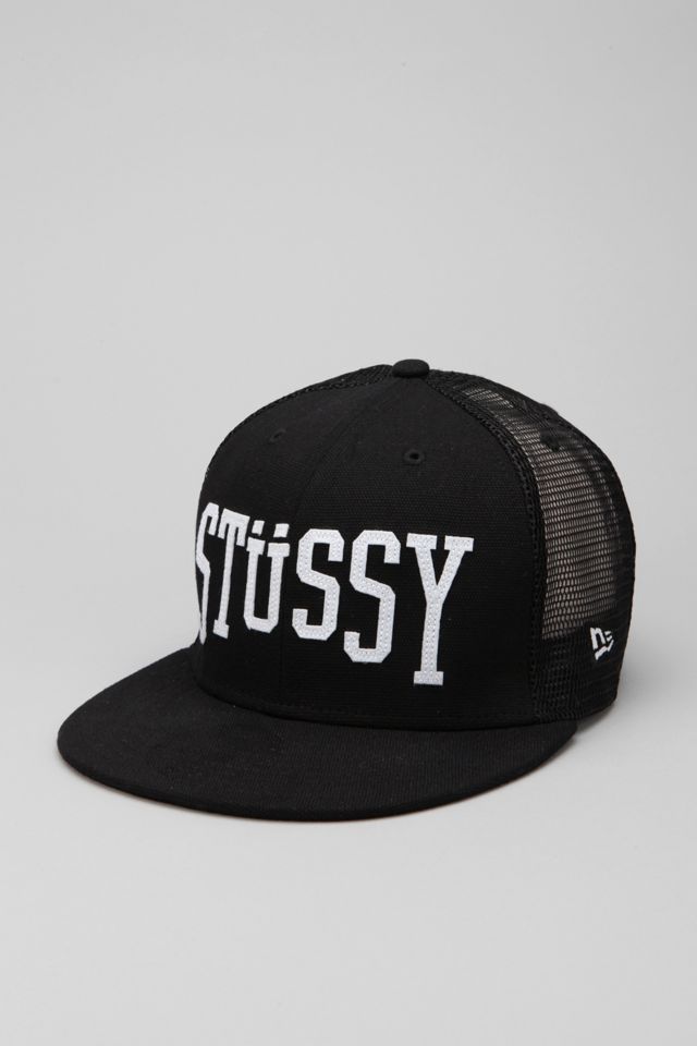 Stussy New Era Logo Trucker Hat | Urban Outfitters