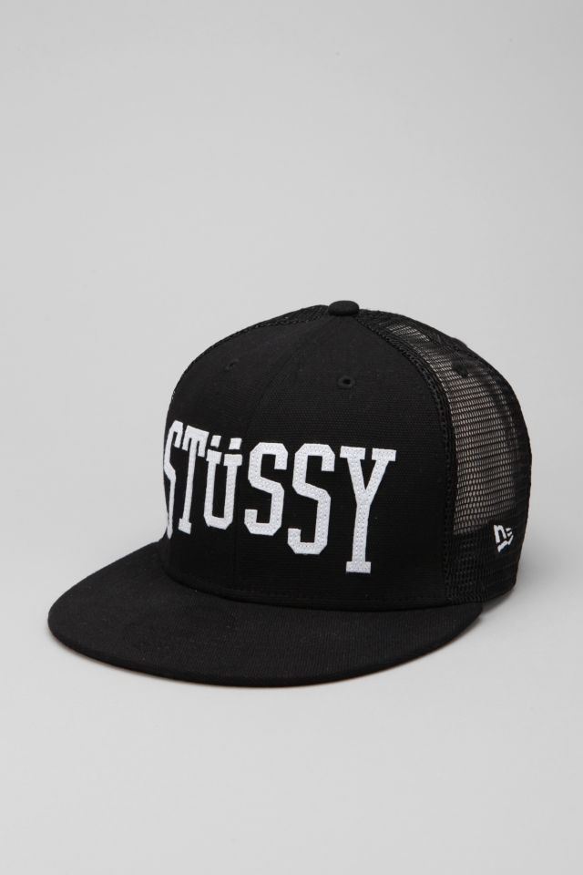 Stussy New Era Logo Trucker Hat | Urban Outfitters