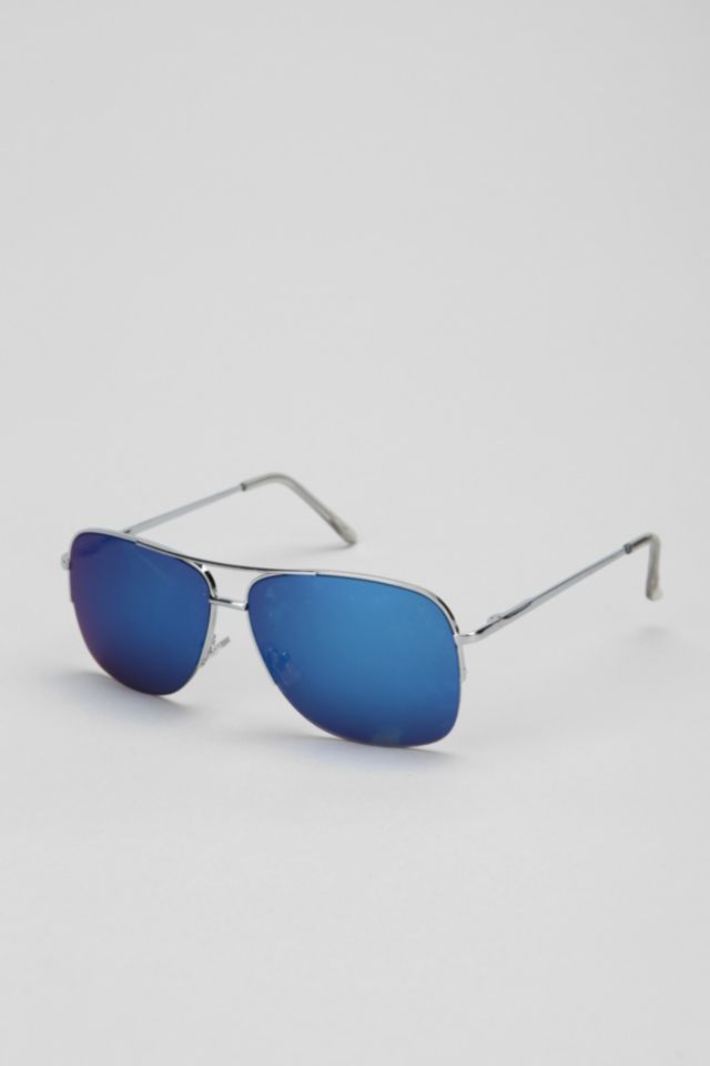 Lunettes de soleil aviateur à verres miroirs Capitol #1