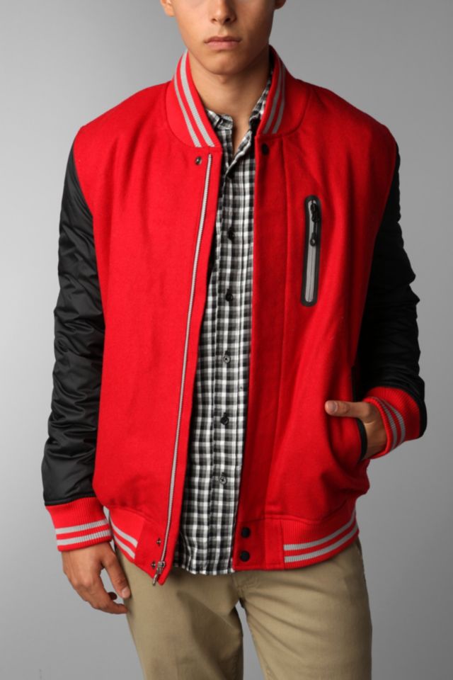 Nike tech varsity jacket best sale