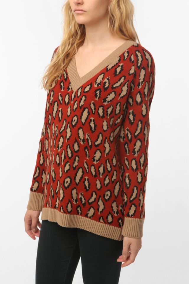 Sparkle & Fade Leopard Sweater #1