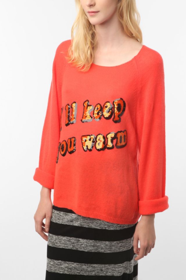 Wildfox hot sale red sweater