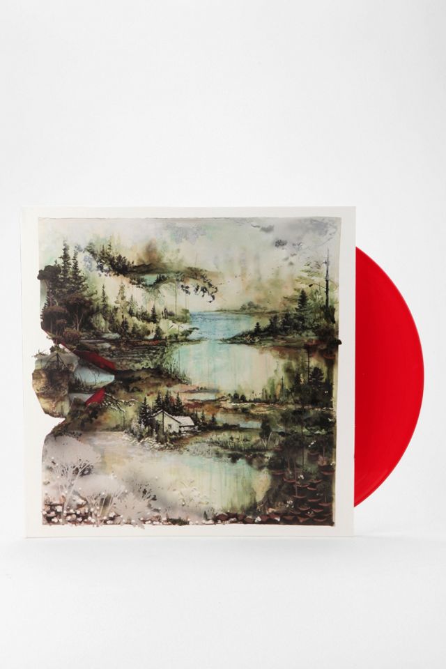 Bon Iver S/T Exclusive Red Vinyl LP | Urban Outfitters