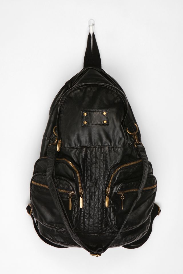 Deena Ozzy Oversized Moto Backpack Urban Outfitters