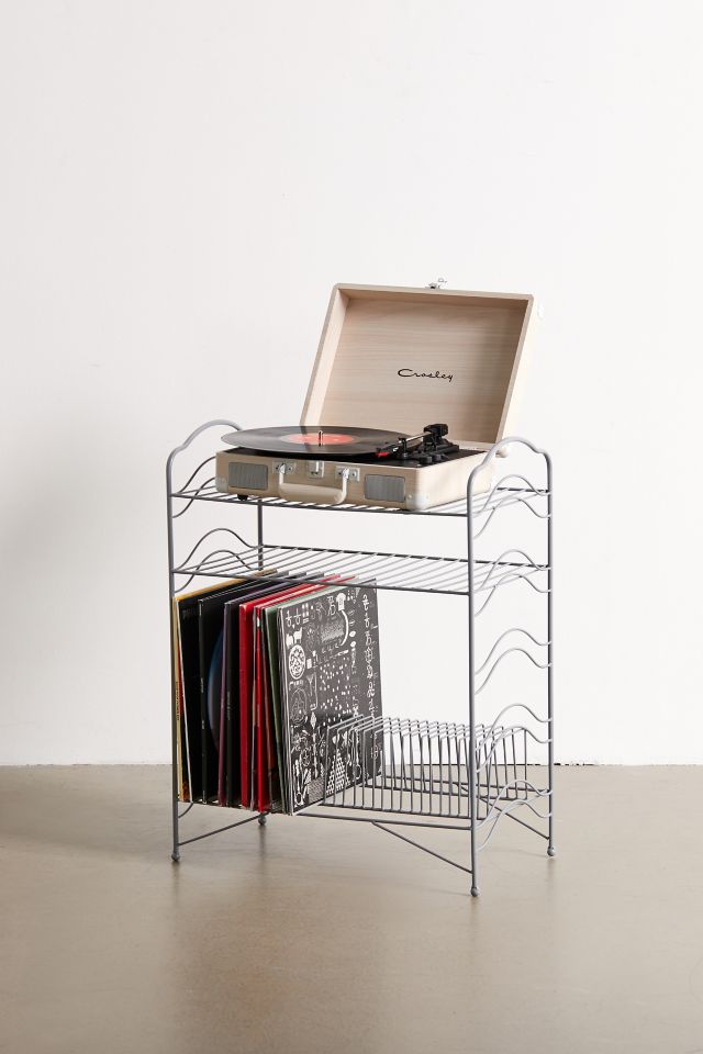 Vinyl Record Storage Shelf