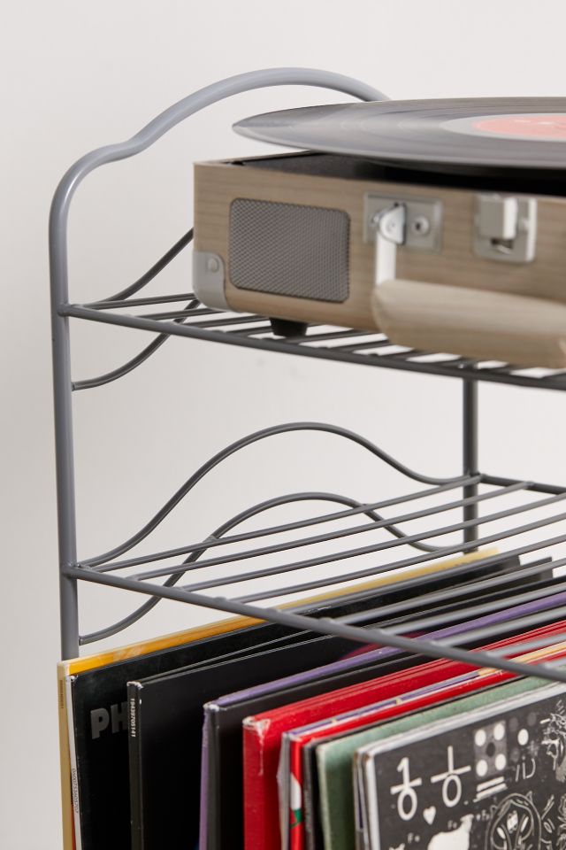 Vinyl Record Iron Storage Shelf #4