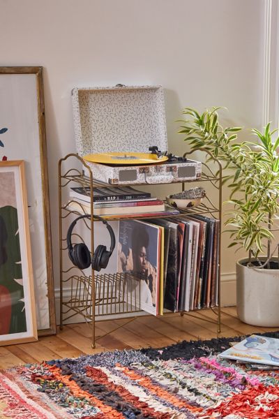 Retro vinyl storage rack at Urban Outfitters - Retro to Go