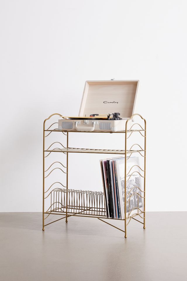 Retro vinyl storage rack at Urban Outfitters - Retro to Go