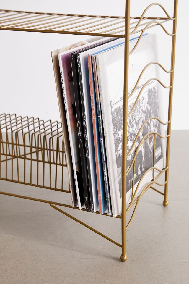 Sociale Studier Jabeth Wilson kulhydrat Vinyl Record Storage Shelf | Urban Outfitters