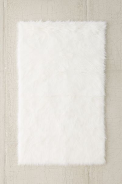 Urban Outfitters Faux Sheep Skin Rug