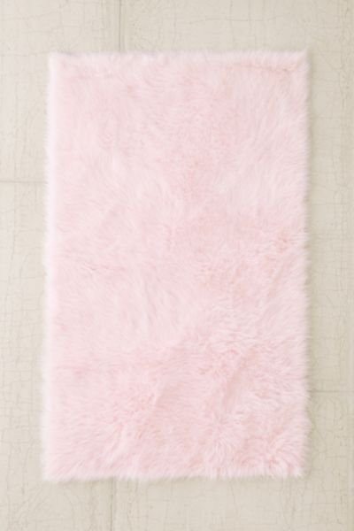 Urban Outfitters Faux Sheep Skin Rug