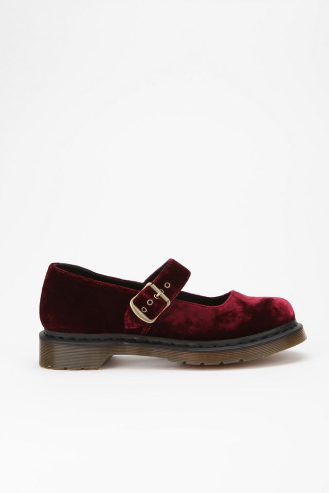 Dr. Martens Velvet Mary Jane #1