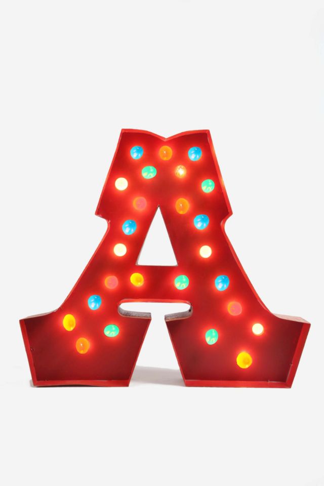 Marquee Alphabet Light - Multi