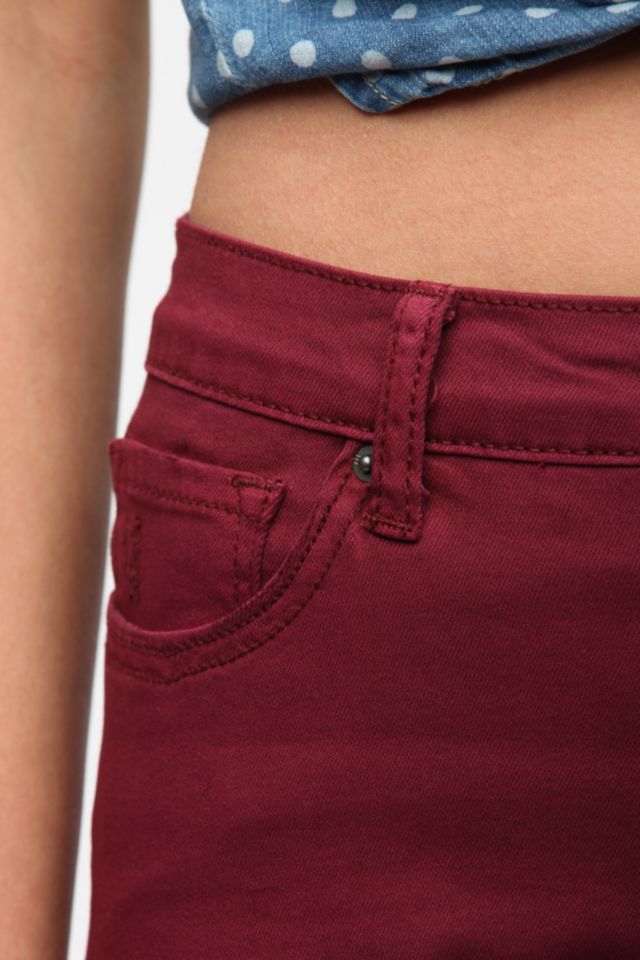 BDG - Jeans fuseau taille haute - Canneberge #3