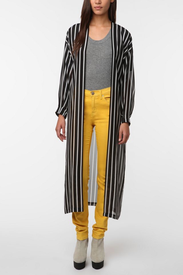 Sparkle & Fade Long Kimono Jacket Urban Outfitters