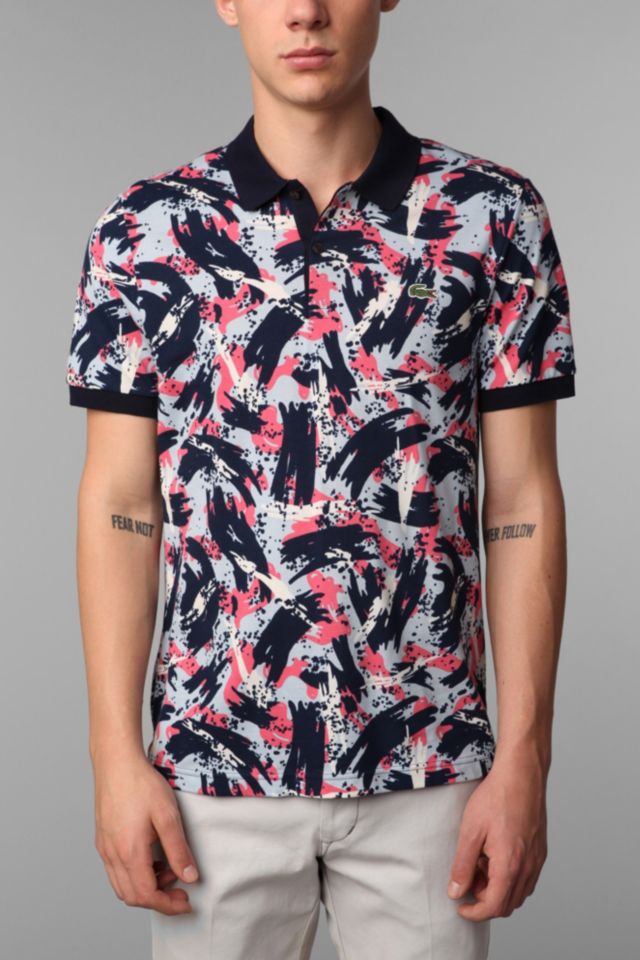 Lacoste Live Print Shirt | Urban Outfitters