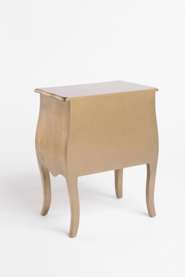 Brass Leaf Side Table #2
